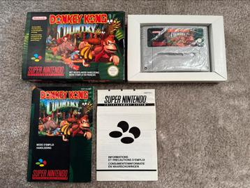 SNES CIB game Donkey Kong Country mint Nintendo beschikbaar voor biedingen