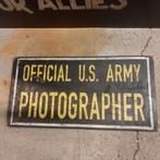 U.S.ARMY WAR Correspondent, Ophalen of Verzenden, Landmacht, Amerika, Embleem of Badge