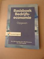 Basisboek Bedrijfseconomie Opgaven, Boeken, Studieboeken en Cursussen, Ophalen, Beta, Gelezen, HBO