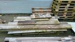 Houten bielzen op een pallet verschillende maten, Tuin en Terras, Ophalen, Zo goed als nieuw, Hout, Biels