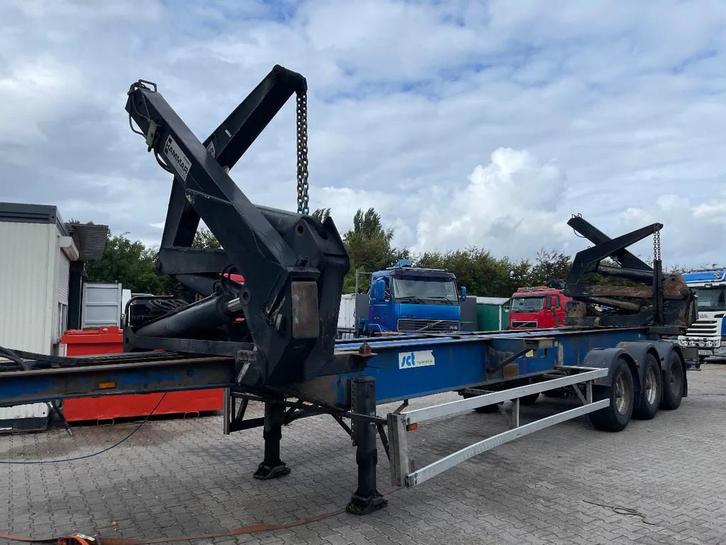 HAMMAR 151 HS side loader (bj 1995), Auto's, Vrachtwagens, Bedrijf, Te koop, Aanhangers en Opleggers, Overige brandstoffen, BTW verrekenbaar