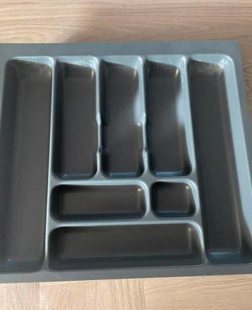 Grijze bestek lade opbergbak beschikbaar voor biedingen