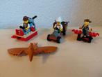 Lego 3x setje Adventurers - Dino Island. Met boekjes, Ophalen of Verzenden, Gebruikt