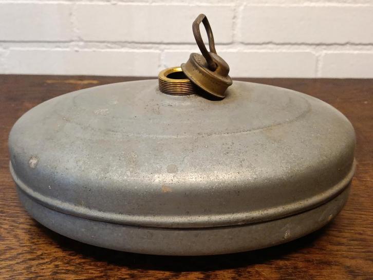 Vintage bedkruik / warmwaterkruik - metaal, Antiek en Kunst, Antiek | Keukenbenodigdheden, Ophalen of Verzenden
