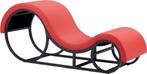 Tantra Stoel Rood Synthetisch leer, Minder dan 75 cm, Ophalen of Verzenden, Minder dan 150 cm, Leer