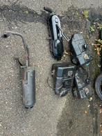 Kymco people s carterdeksel uitlaat standaart, Fietsen en Brommers, Fietsaccessoires | Aanhangers en Karren, Ophalen, Gebruikt