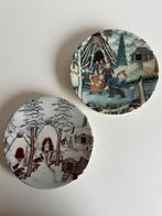 Vintage Arabia Wandbord Lapland Sami Andreas Alariesto P Stk, Antiek en Kunst, Ophalen of Verzenden