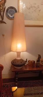 West Germany 60ties Vloerlamp Lavaglazuur voet,120 cm hoog, Overige materialen, Gebruikt, Ophalen of Verzenden, 75 cm of meer