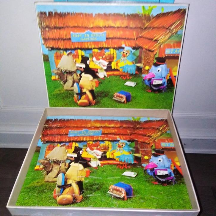 Fabeltjeskrant puzzel chanowski productions 1968, Verzamelen, Film en Tv, Gebruikt, Tv, Overige typen, Ophalen