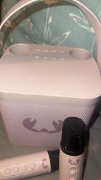 Fresh 'n Rebel Speaker met Microfoons, Ophalen of Verzenden, Zo goed als nieuw, Complete set