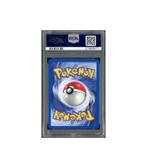 Pokemon Rocket's Moltres Error 1st Ed Gym Heroes #12 PSA 10, Ophalen of Verzenden, Zo goed als nieuw, Losse kaart, Foil