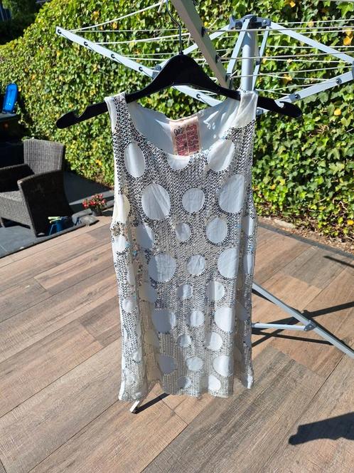 HEEL MOOI NIEUW FEESTELIJK JURKJE / TUNIEK 36, Kleding | Dames, Jurken, Zo goed als nieuw, Maat 36 (S), Boven de knie, Ophalen