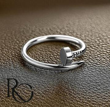 Zilveren Nail ring Spijker ring beschikbaar voor biedingen