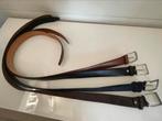 4x Heren riem / leer / suède / 95 cm, Kleding | Heren, Riemen en Ceinturen, 95 tot 105 cm, Ophalen of Verzenden, Zo goed als nieuw