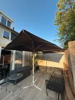 Parasol met voet, Ophalen, Gebruikt