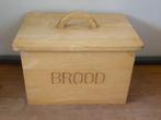 Broodtrommel met deksel, hout., Ophalen of Verzenden, Zo goed als nieuw