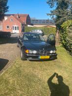 BMW 735i E32 Zwartmetallic, Auto's, BMW, Automaat, Achterwielaandrijving, 3406 cc, Zwart