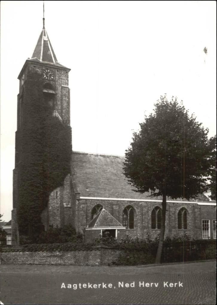 Aagtekerke (Zlnd) Ned. herv. Kerk 1978.  € 1,75, Verzamelen, Ansichtkaarten | Nederland, Gelopen, Zeeland, 1960 tot 1980, Verzenden
