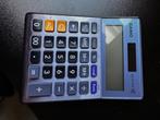 Casio MS-120TER II Euro rekenmachine zwart, Verzenden, Zo goed als nieuw