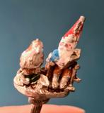 Vıntage wapw gr.britain  theelepel kabouter met vogel, Ophalen of Verzenden