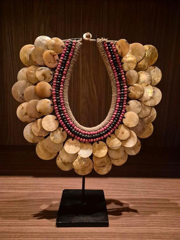 Tribal art decoratie, Sieraden, Tassen en Uiterlijk, Kettingen, Overige materialen, Ophalen of Verzenden