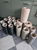 Partij 17 grote klossen nylon weefgaren, Hobby en Vrije tijd, Ophalen, Nieuw, Breien of Haken, Wol of Garen