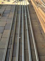 Gordijnrails - Diverse lengtes, Huis en Inrichting, Minder dan 50 cm, Gebruikt, Wit, Ophalen of Verzenden