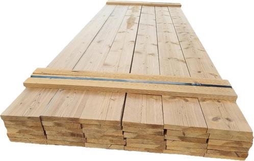 Thermowood Planken 2.2x14.5 cm geschaafd - nr: TP37, Tuin en Terras, Palen, Balken en Planken, Nieuw, Planken, 250 cm of meer