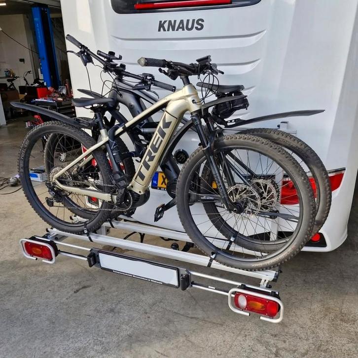 Weih-tec fietsendrager 90kg – Gemonteerd door Mees Outdoor, Caravans en Kamperen, Camper-accessoires, Nieuw, Ophalen