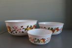 Arcopal France - set van 3 schalen, Ophalen of Verzenden
