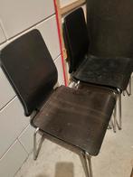Ikea Eetkamerstoelen - Set van 4, Huis en Inrichting, Stoelen, Ophalen, Gebruikt, Zwart, Vier
