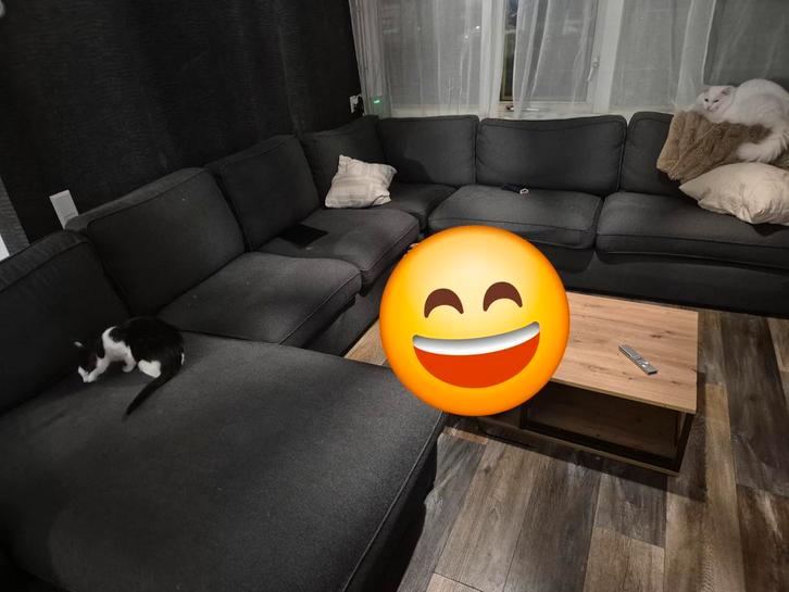 Kivik hoekbank, Huis en Inrichting, Banken | Complete zithoeken, Gebruikt, Stof, Ophalen of Verzenden