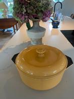 Gietijzeren pan doorsnede 24cm, Huis en Inrichting, Keuken | Potten en Pannen, Gebruikt, Ophalen of Verzenden, Koekenpan of Braadpan