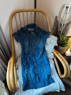 Vintage jeans jurk met knopen van Fit Jeans - maat 38, Ophalen of Verzenden, Zo goed als nieuw, Maat 38/40 (M), Blauw
