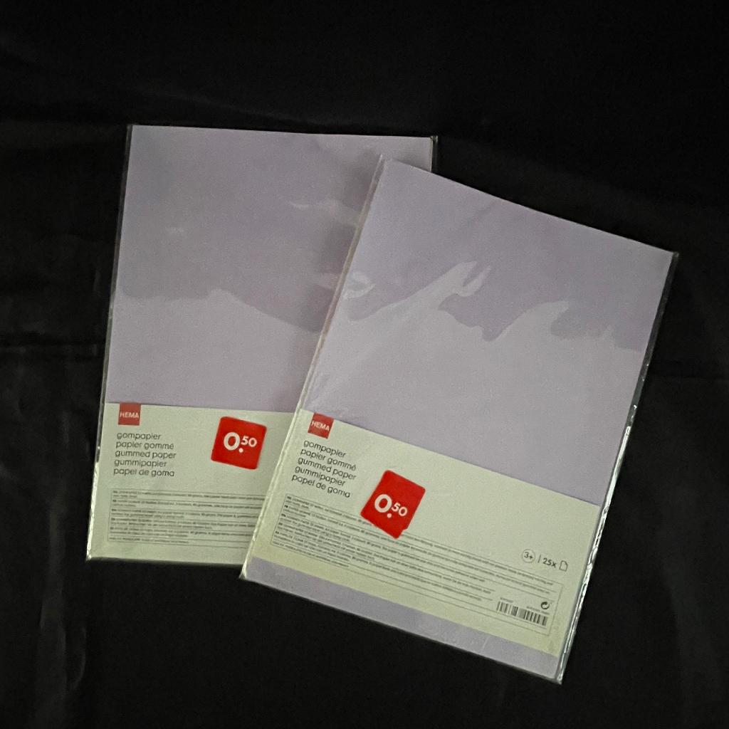 Gom Papier – 50 vellen A4 – Diverse Kleuren, Diversen, Ophalen of Verzenden, Nieuw