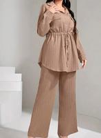 Zara set, Kleding | Dames, Jumpsuits, Boutiek, Beige, Maat 42/44 (L), Nieuw