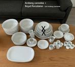 Arzberg cannelee + Royal porcelain, servies m. witte ribbels, Antiek en Kunst, Ophalen of Verzenden
