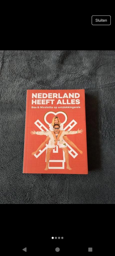 Nederland Heeft Alles - Bas Smit & Nicolette van Dam, Boeken, Reisgidsen, Zo goed als nieuw, Reisgids of -boek, Benelux, Ophalen of Verzenden