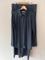 Studio Anneloes blouse Poppy + flair broek antraciet XXL, Maat 46/48 (XL) of groter, Ophalen of Verzenden, Zo goed als nieuw, Grijs