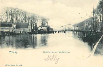 (388-069-037) Weesp Gezicht op de Vechtbrug beschikbaar voor biedingen