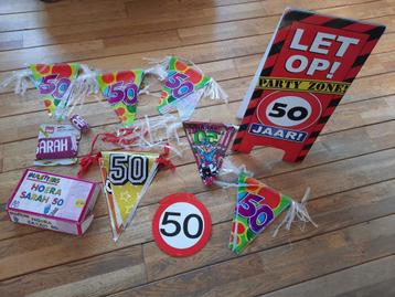 Sarah Versiering 50 Jaar - Compleet! beschikbaar voor biedingen