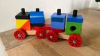 Houten babyspeelgoed blokkentrein puzzel trein 11-delig zgan, Kinderen en Baby's, Speelgoed | Houten speelgoed, Ophalen of Verzenden