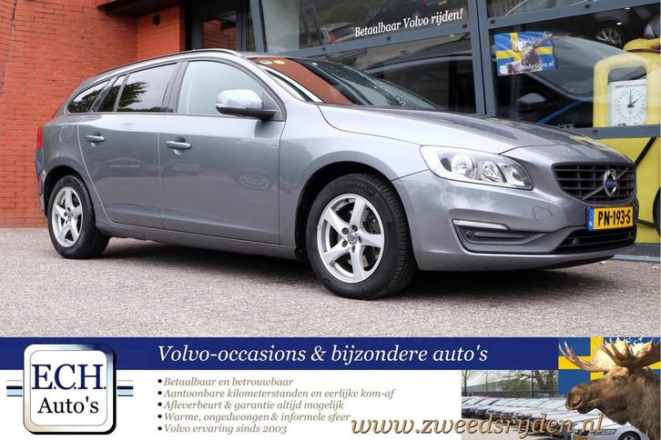 Volvo V60 D3 150 pk Aut Dealer onderhouden, Elektr. stoel, T, Auto's, Volvo, Bedrijf, Te koop, V60, ABS, Airbags, Airconditioning