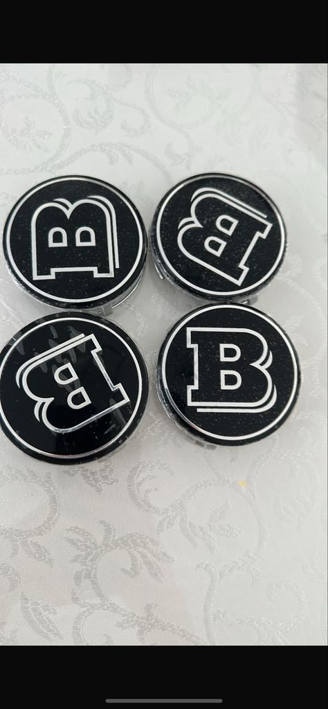 Brabus Wieldoppen Zwart 75mm - Nieuw 20 euro, Auto diversen, Wieldoppen, Nieuw, Ophalen of Verzenden