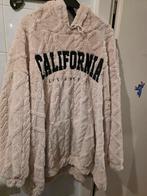 California Hoodie teddy zacht - Maat 58, Kleding | Dames, Ophalen of Verzenden, Nieuw, Beige, Trui of Vest