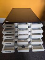 Letraset ladekastje te koop - retro - wrijfletters, Hobby en Vrije tijd, Tekenen, Ophalen of Verzenden, Gebruikt, Overige typen