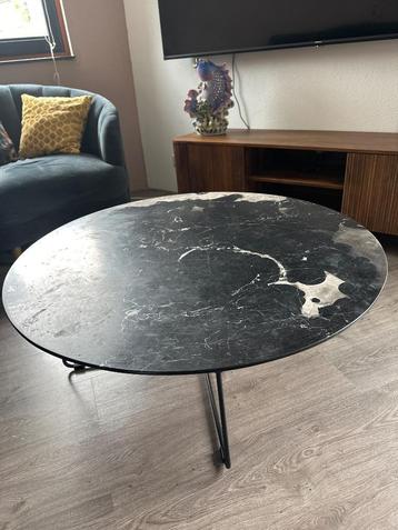 Salontafel zwart marmer