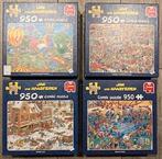 Set van 4 x Jan van Haasteren Puzzels 950 stukjes, Hobby en Vrije tijd, Denksport en Puzzels, Ophalen of Verzenden, 500 t/m 1500 stukjes