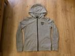 HOODY MET RITS MAAT 38/LICHT GRIJS/TOMMY HILFIGER, Kleding | Dames, Sportkleding, Ophalen of Verzenden, Zo goed als nieuw, Maat 38/40 (M)