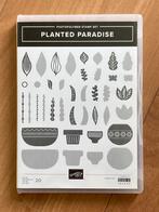 Stampinup planted paradise stempel set, Hobby en Vrije tijd, Stempelen, Ophalen of Verzenden, Zo goed als nieuw, Clearstamp